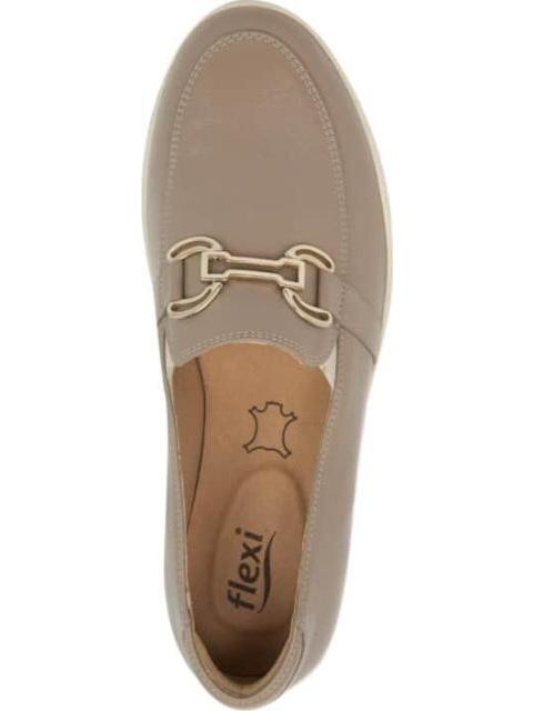 MOCASIN SUELA LIGERA TAUPE FLEXI - Imagen 3