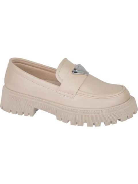 MOCASIN SUELA TRACK BEIGE VI LINE FASHION - Imagen 3