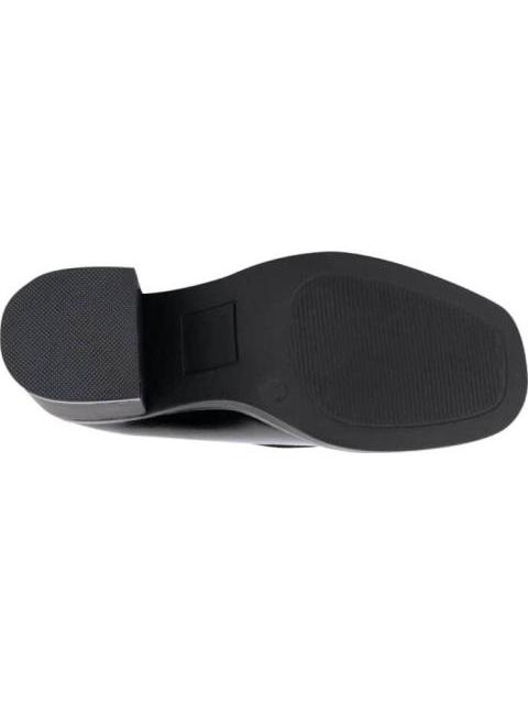 MOCASIN TACON ANCHO NEGRO BELINDA PEREGRIN - Imagen 4