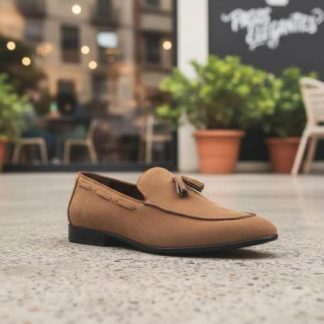 MOCASIN TASSEL MOTAS CAMEL CHOPPARD