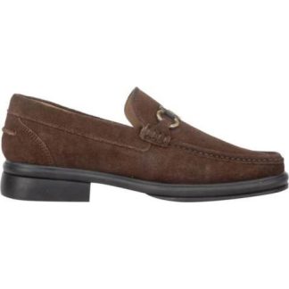 MOCASIN VESTIR HERRAJE CAFE SCHATZ