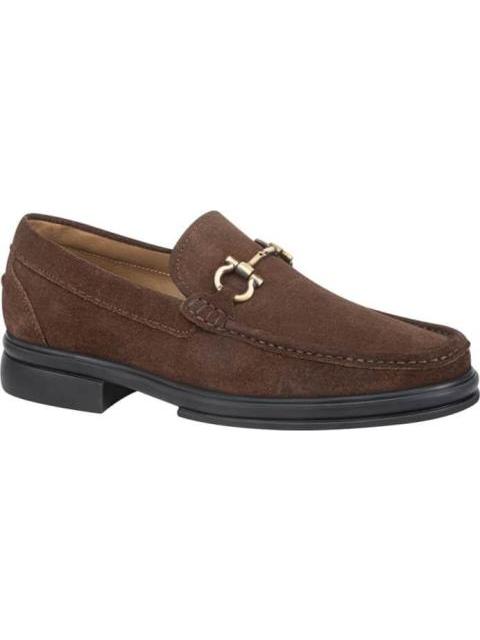 MOCASIN VESTIR HERRAJE CAFE SCHATZ - Imagen 2