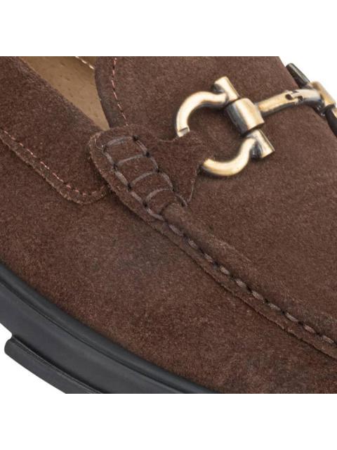 MOCASIN VESTIR HERRAJE CAFE SCHATZ - Imagen 6