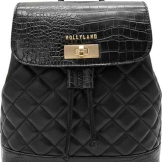 MOCHILA CAPITONADA NEGRO HOLLY LAND