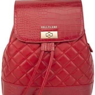 MOCHILA CAPITONADA ROJO HOLLY LAND