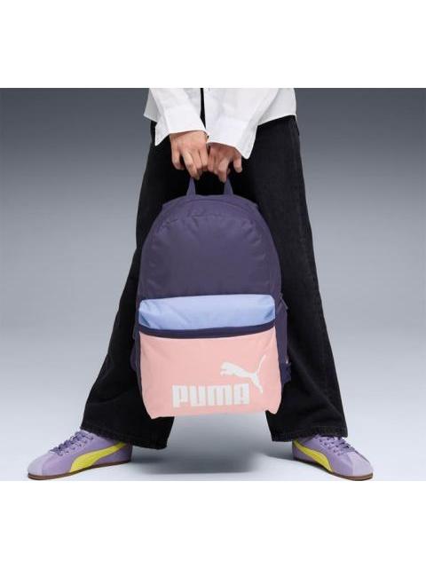 MOCHILA PUMA PHASE COLOR BLOCK BACKPACK MORADO PUMA - Imagen 6