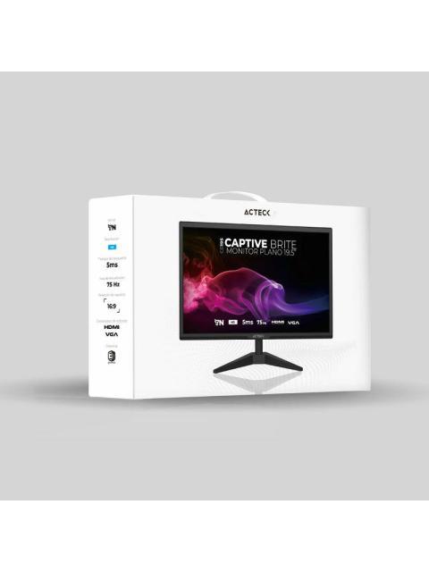 MONITOR ACTECK AC-939409 LED 19.5 1440X900 WXGA+ 75HZ HDMI NEGRO - Imagen 4