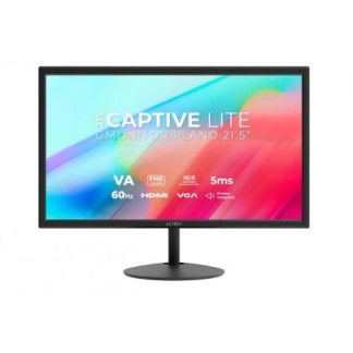 MONITOR ACTECK CAPTIVE?LITE?CL215 LCD 21.5 1920X1080 FULL HD 60HZ HDMI BOCINAS INTEGRADAS NEGRO