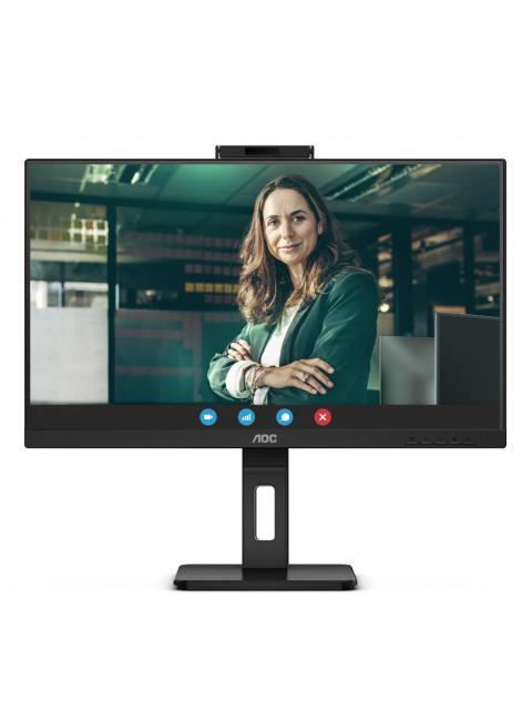 MONITOR AOC Q27P3CW LED 27 2560X1440 QUAD HD 75HZ HDMI-DISPLAYPORT BOCINAS INTEGRADAS NEGRO - Imagen 2
