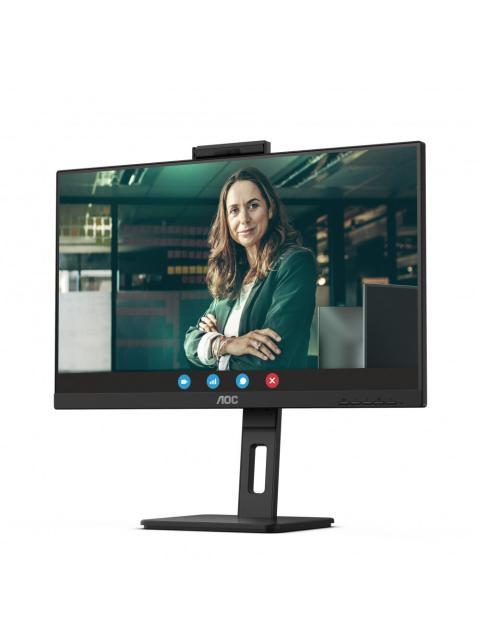 MONITOR AOC Q27P3CW LED 27 2560X1440 QUAD HD 75HZ HDMI-DISPLAYPORT BOCINAS INTEGRADAS NEGRO - Imagen 3