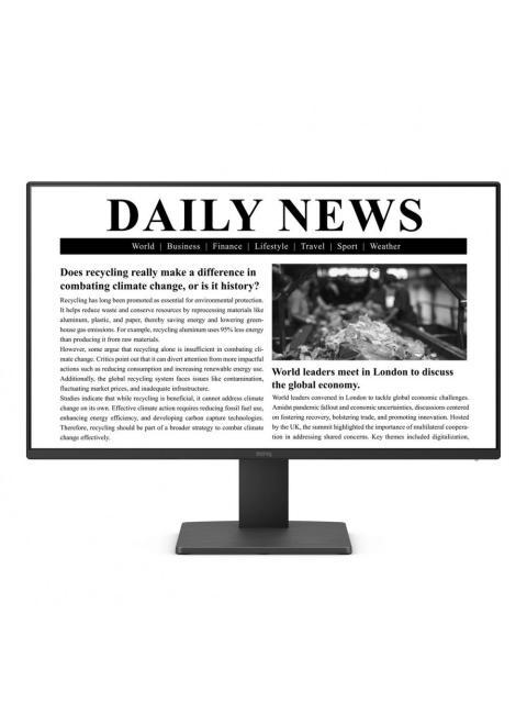 MONITOR BENQ GW2491 LED 23.8 1920X1080 FULL HD 100HZ HDMI-DISPLAYPORT NEGRO