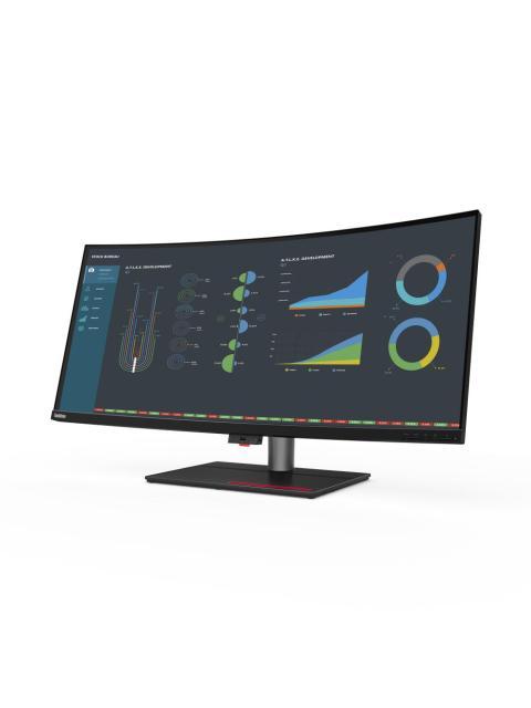 MONITOR CURVO LENOVO THINKVISION P40W-20 LED 39.7 5K ULTRA HD ULTRA WIDE 75HZ HDMI-DISPLAYPORT NEGRO - Imagen 5