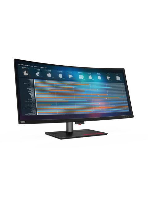 MONITOR CURVO LENOVO THINKVISION P40W-20 LED 39.7 5K ULTRA HD ULTRA WIDE 75HZ HDMI-DISPLAYPORT NEGRO - Imagen 6