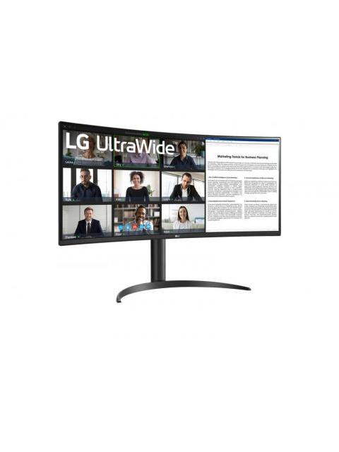 MONITOR CURVO LG 34WR50QK LED 34 3440X1440 ULTRA WIDE QUAD HD FREESYNC 100HZ HDMI-DISPLAYPORT NEGRO - Imagen 3