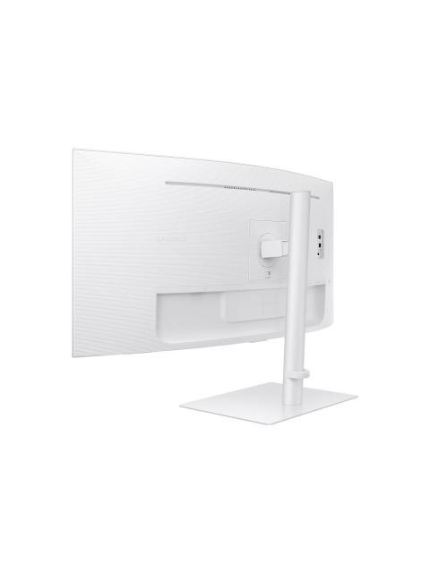 MONITOR CURVO SAMSUNG VIEWFINITY S6 S65TC LED 34 3440X1440 ULTRA WIDE QUAD HD FREESYNC 100HZ HDMI-DISPLAYPORT BOCINAS INTEGRADAS BLANCO - Imagen 6