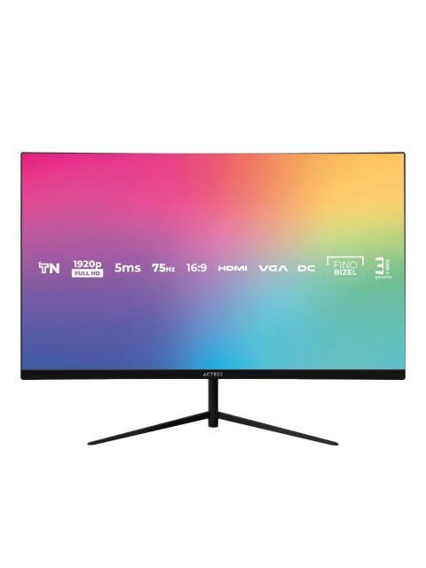 MONITOR GAMER ACTECK CAPTIVE VIVID SP270 ELITE LED 27 FULL HD 75HZ HDMI NEGRO - Imagen 4