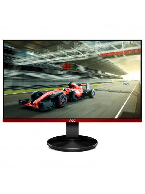 MONITOR GAMER AOC G2490VX LED 23.8 1920X1080 FULL HD G-SYNC-FREESYNC 144HZ HDMI-DISPLAYPORT NEGRO-ROJO - Imagen 6