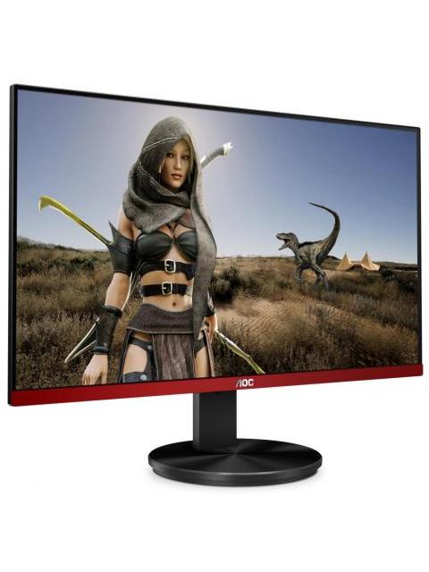 MONITOR GAMER AOC G2490VX LED 23.8 1920X1080 FULL HD G-SYNC-FREESYNC 144HZ HDMI-DISPLAYPORT NEGRO-ROJO - Imagen 7