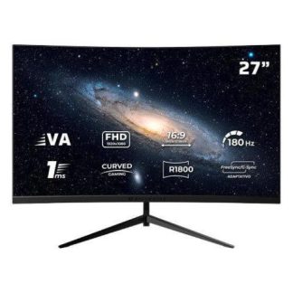 MONITOR GAMER CURVO ACTECK ANDROMEDA MAG27Y LED 27 1920X1080 FULL HD G-SYNC-FREESYNC 200HZ HDMI-DISPLAYPORT NEGRO