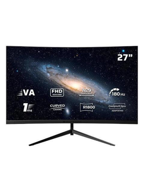 MONITOR GAMER CURVO ACTECK ANDROMEDA MAG27Y LED 27 1920X1080 FULL HD G-SYNC-FREESYNC 200HZ HDMI-DISPLAYPORT NEGRO