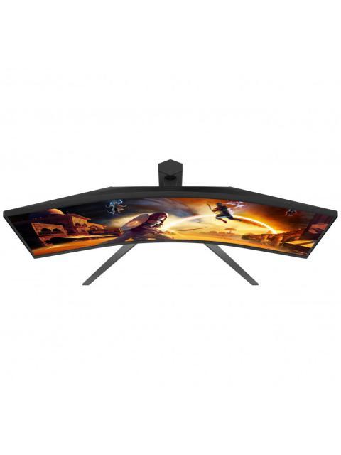 MONITOR GAMER CURVO AOC CU34G4 LED 34 3440X1440 ULTRA WIDE QUAD HD FREESYNC 180HZ HDMI-DISPLAYPORT NEGRO - Imagen 7