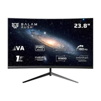 MONITOR GAMER CURVO BALAM RUSH ANDROMEDA MAG24Y LED 23.8 1920X1080 FULL HD G-SYNC-FREESYNC 180HZ HDMI-DISPLAYPORT NEGRO