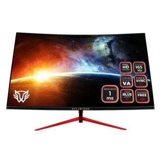 MONITOR GAMER CURVO BALAM RUSH MTX27C LCD 27 1920X1080 FULL HD FREESYNC 165HZ HDMI-DISPLAYPORT NEGRO