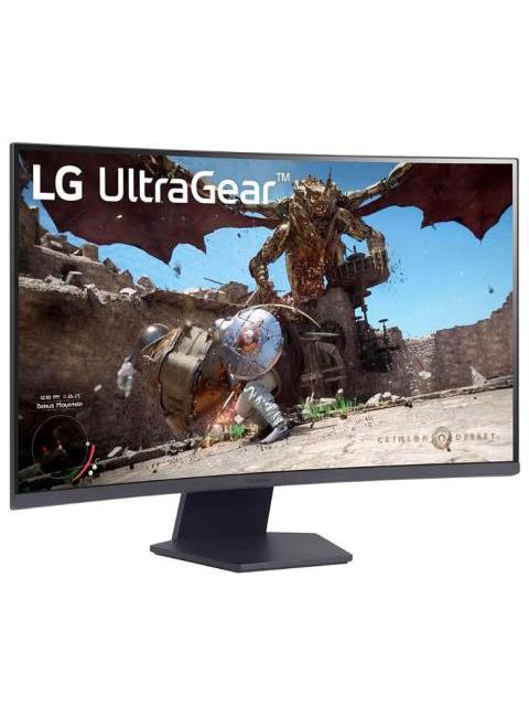MONITOR GAMER CURVO LG ULTRAGEAR 32GS60QC LED 31.5 2560X1440 FREESYNC 180HZ HDMI-DISPLAYPORT NEGRO - Imagen 2