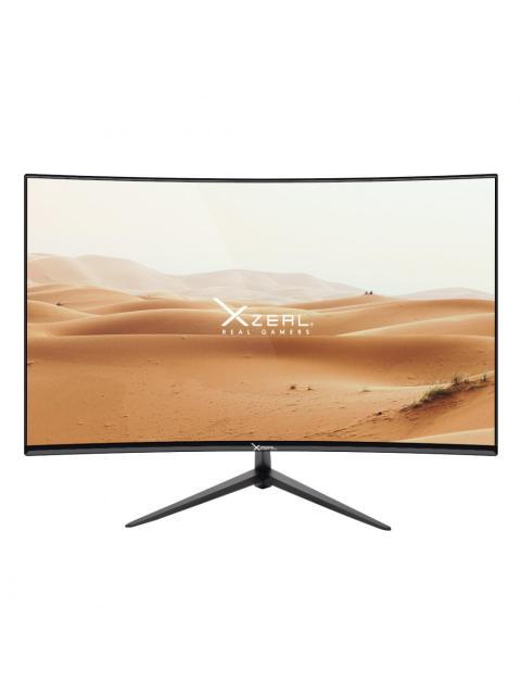 MONITOR GAMER CURVO XZEAL REAL GAMERS XZ3015-1 LED 23.8 1920X1080 FULL HD G-SYNC-FREESYNC 165HZ HDMI-DISPLAYPORT NEGRO - Imagen 3