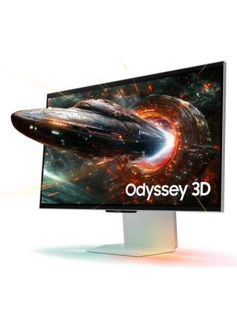 MONITOR GAMER SAMSUNG G90XF LCD 27 3849X2160 FREESYNC 165HZ DISPLAYPORT BOCINAS INTEGRADAS PLATA - Imagen 3