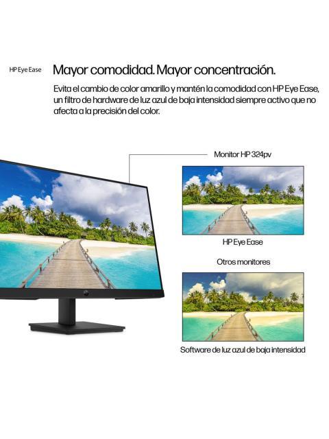MONITOR HP SERIE 3 PRO LCD 23.8 1920X1080 FULL HD 100HZ HDMI NEGRO - Imagen 5