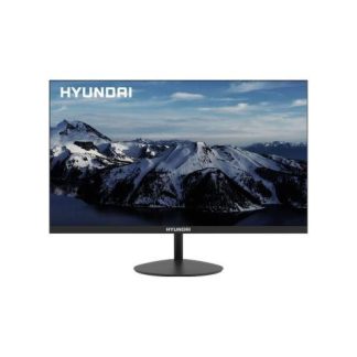MONITOR LED HYUNDAI 23.8 PULGADAS HT24FOMBK02 RESOLUCION 1920X1080 FULL HD MONTAJE VESA INCLUYE CABLE HDMI NEGRO