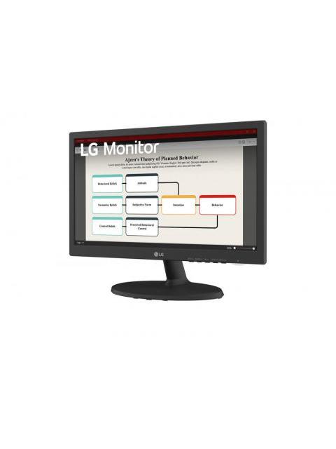 MONITOR LG 19BA300-B LED 18.5 1366X768 HD 60HZ HDMI-DISPLAYPORT NEGRO - Imagen 2