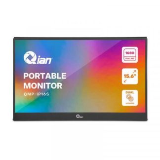 MONITOR PORTATIL QIAN QMP-IP16S LCD 15.6 1920X1080 FULL HD 60HZ HDMI BOCINAS INTEGRADAS