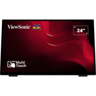 MONITOR VIEWSONIC TD2465 LED TOUCH 24 1920X1080 FULL HD 60HZ HDMI-DISPLAYPORT BOCINAS INTEGRADAS NEGRO