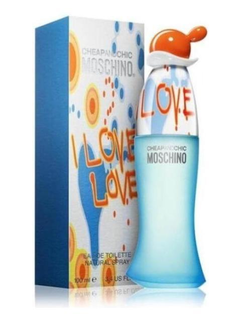 MOSCHINO I LOVE LOVE EDT 100ML ALMIZCLE FLORAL CITRICO SPRAY - Imagen 3