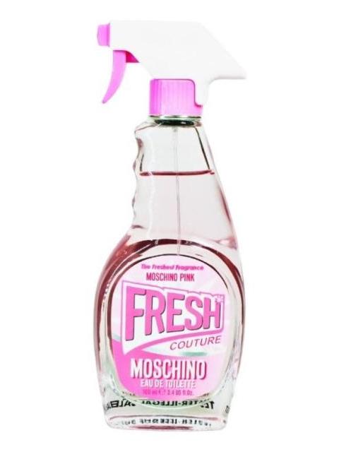 PERFUME MOSCHINO FRESH COUTURE PINK EDT 100ML FLORAL FRUTAL - Imagen 4