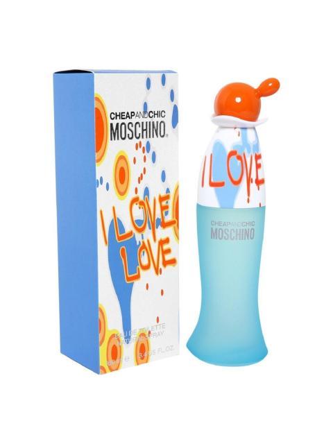 MOSCHINO I LOVE LOVE EDT 100ML ALMIZCLE FLORAL CITRICO SPRAY - Imagen 8