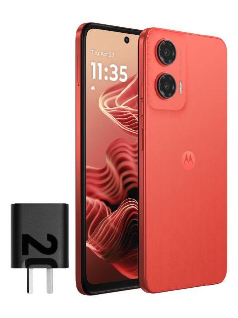 MOTO G35 XT2433-2 MEMORIA RAM 4GB INTERNA 128GB DUAL SIM GUAVA RED