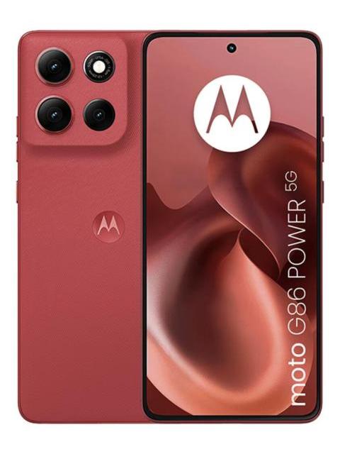 MOTO MOTOROLA G86 POWER 5G 256GB - 8GB RAM NUEVO DUAL ROJO ROJO