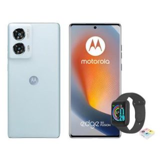 MOTOROLA EDGE 50 FUSION 5G 256GB 8RAM BLUE + WATCH SMART MACARON AZUL CLARO