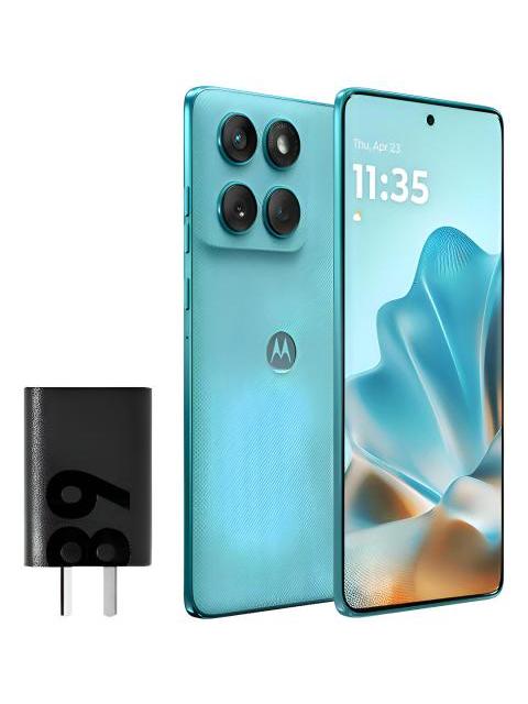 MOTOROLA EDGE 60 FUSION 5G 256GB  8GB RAM EXPANDE 20GB-VERDE. CON MOTO IA CAMARAS 50MP 13MP 32MP CERTIFICACION MILITAR IP68 IP69 SUMERGIBLE.