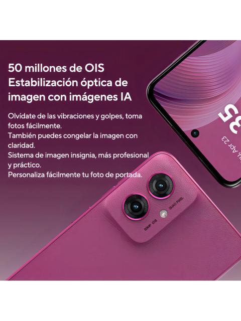 MOTOROLA MOTO G55 256 GB 8 GB VERDE ROM GLOBAL - Imagen 7