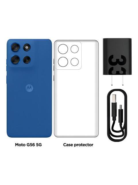 MOTOROLA MOTO G56 256GB + 8GB RAM AZUL AZUL - Imagen 4