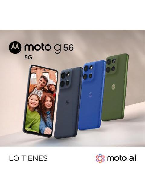 MOTOROLA MOTO G56 256GB + 8GB RAM AZUL AZUL - Imagen 9