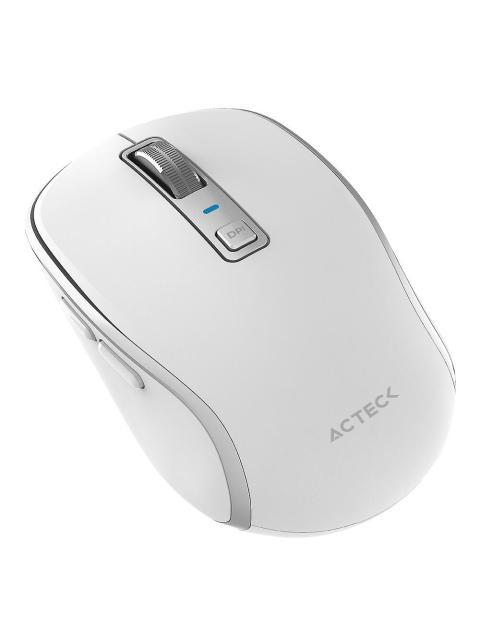 MOUSE ACTECK OPTIMIZE TRIP PRO MI580 INALAMBRICO OPTICO 1.600DPI RF INALAMBRICO-BLUETOOTH BLANCO - Imagen 4