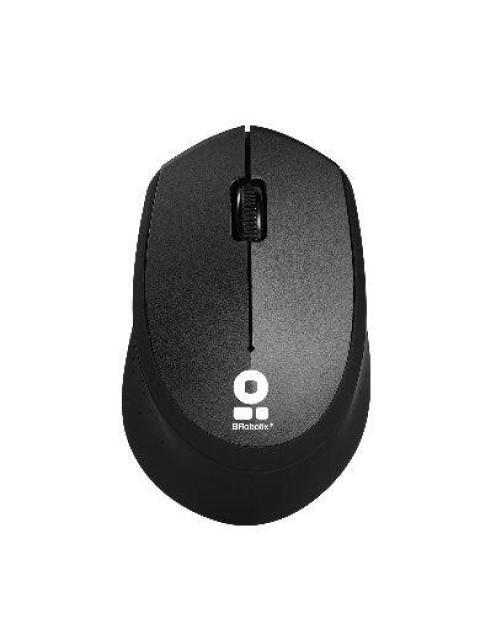 MOUSE ERGONOMICO BROBOTIX OPTICO 6000762 INALAMBRICO USB 1000DPI NEGRO - Imagen 3
