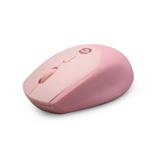 MOUSE ERGONOMICO GETTTECH GAC-24404 INALAMBRICO OPTICO 1.600DPI RF INALAMBRICO ROSA