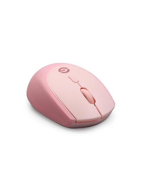 MOUSE ERGONOMICO GETTTECH GAC-24404 INALAMBRICO OPTICO 1.600DPI RF INALAMBRICO ROSA - Imagen 2