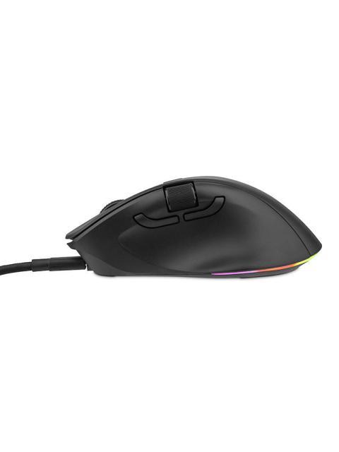 MOUSE ERGONOMICO GETTTECH GGM-RGBTR-01 INALAMBRICO OPTICO 6.400DPI RF WIRELESS-BLUETOOTH-USB-A NEGRO - Imagen 4